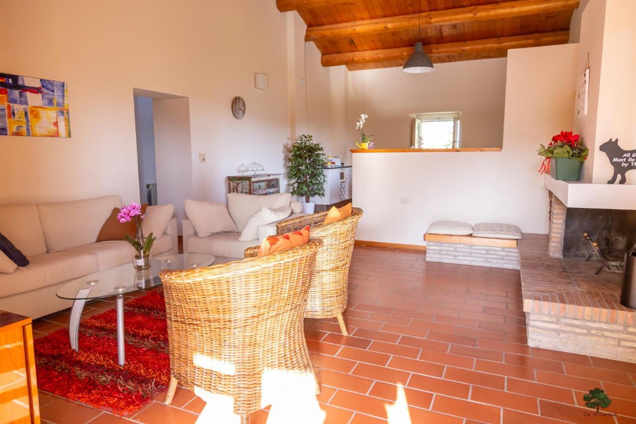 Ca' Le Cerque, Villa Surrounded By The Marche Nature Fossombrone Exterior photo